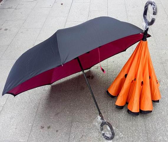 双层反向伞汽车反向伞