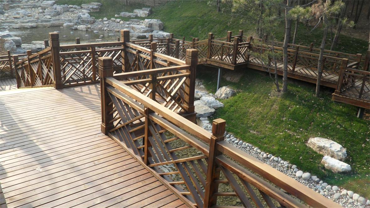 湖南防腐木碳化木批发防腐木栈道防腐