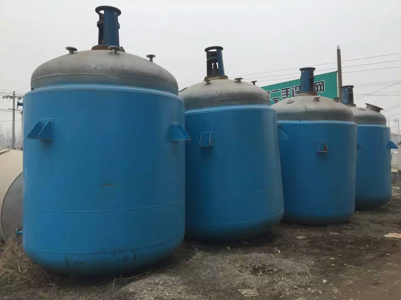 出售二手5吨不锈钢反应釜