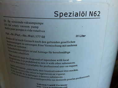 山东青岛N62真空泵油