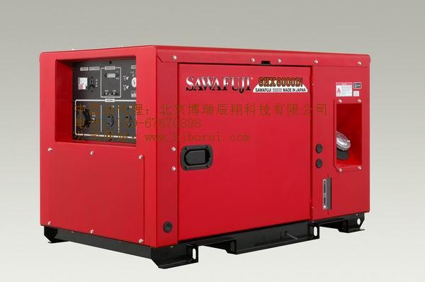日本泽藤车载数码变频发电机SHX8000