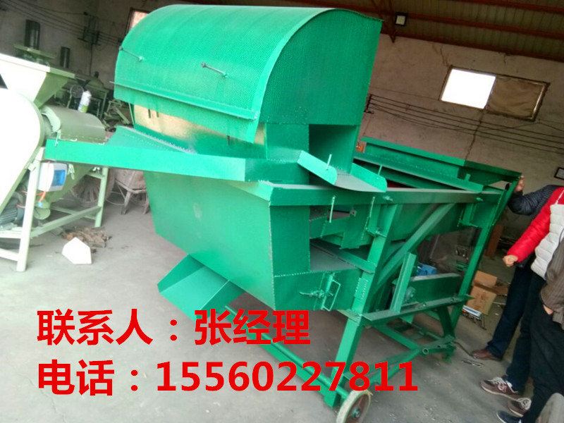 大豆半粒碎粒筛选机 麦糠清选筛分机
