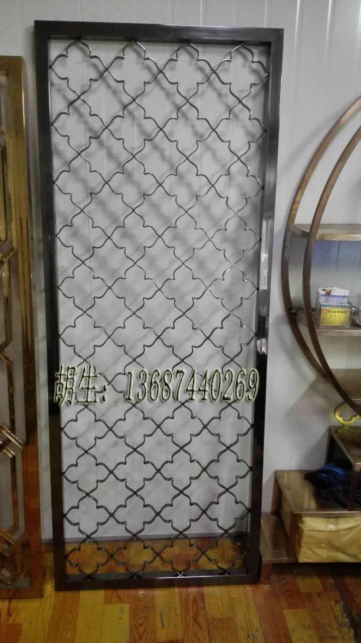 佛山玖瑰金不锈钢屏风