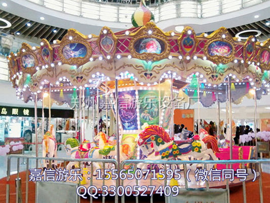 河南新型豪华转马批发价哪里有嘉信游乐