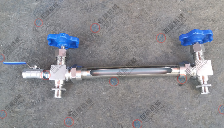 外丝液位计、巨捷生产外丝玻璃管液位计