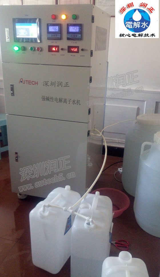 碱性离子水生成器  电解小分子水