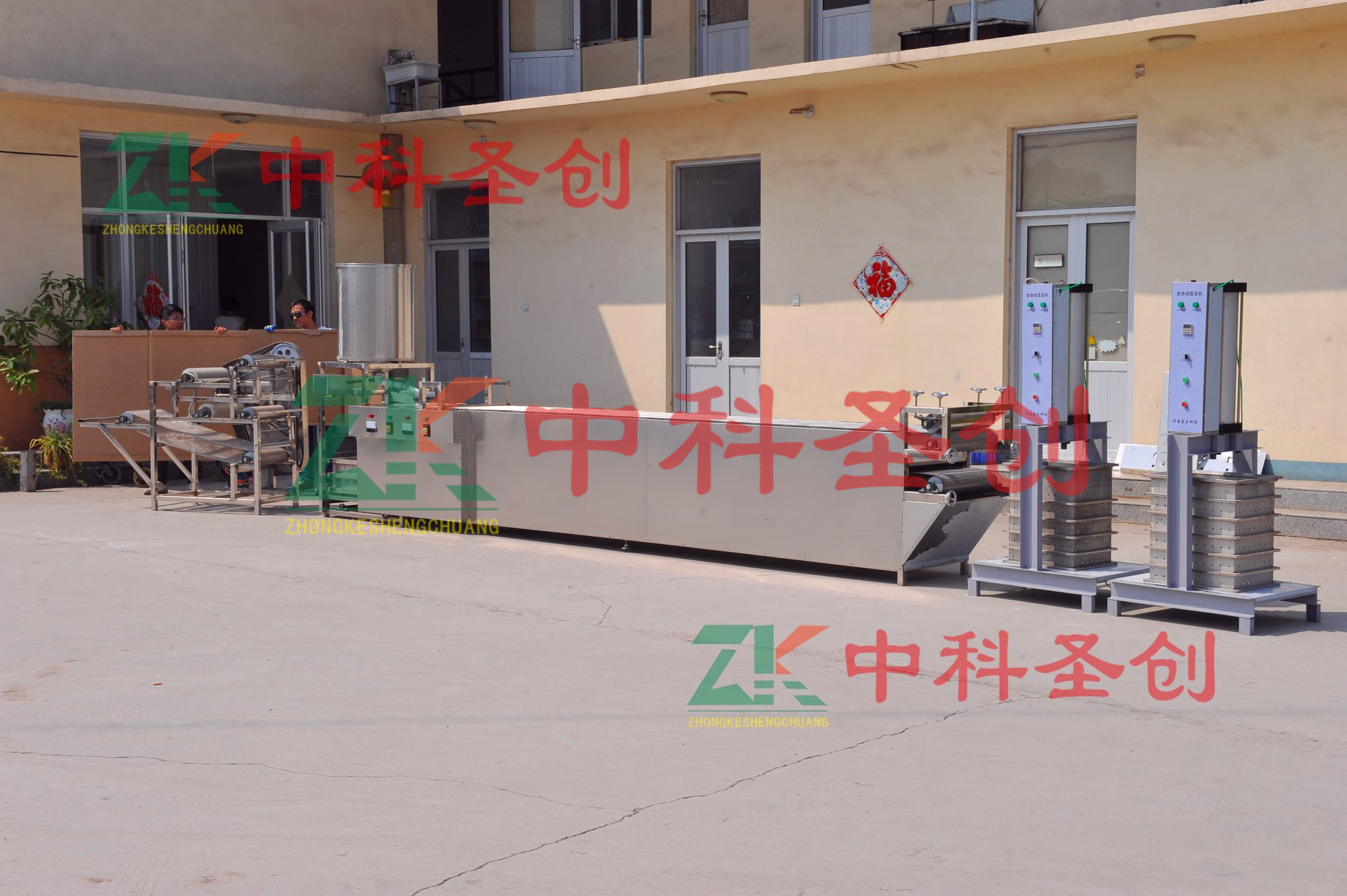 河南自动豆腐皮生产线 百叶千张机厂家直销
